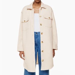 Aritzia Wilfred Free The Ganna-shirt jacket